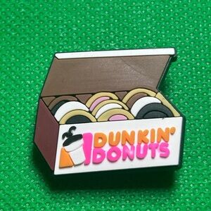 🌼 (5/$10 or 10/$15) NEW “Dunkin Donuts LOVER” Croc Charm Collection